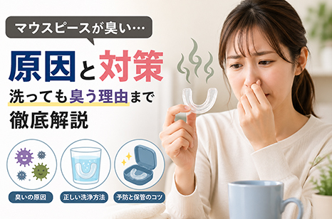マウスピースの臭い